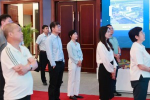 天津市投资促进局、天津市建设银行一行到访国联股份肥多多