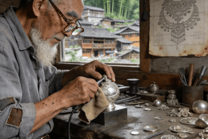 当非遗银饰“邂逅”直播电商：贵州苗族文化在方寸之间“活”起来 