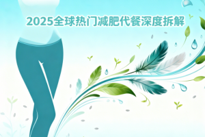 代餐没效果?2025全球热门减肥代餐深度拆解:轻松实现减重不反弹