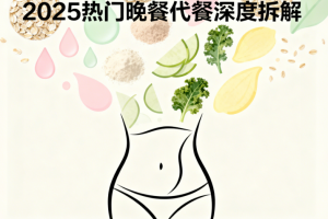 怕晚餐拖垮减重?2025减脂晚餐代餐权威拆解:科学解锁饱腹刷脂款